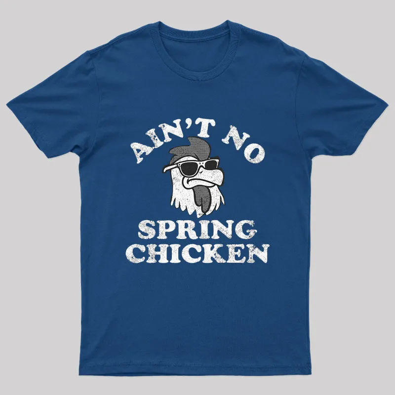 Ain't No Spring Chicken Nerd T-Shirt - Image 2