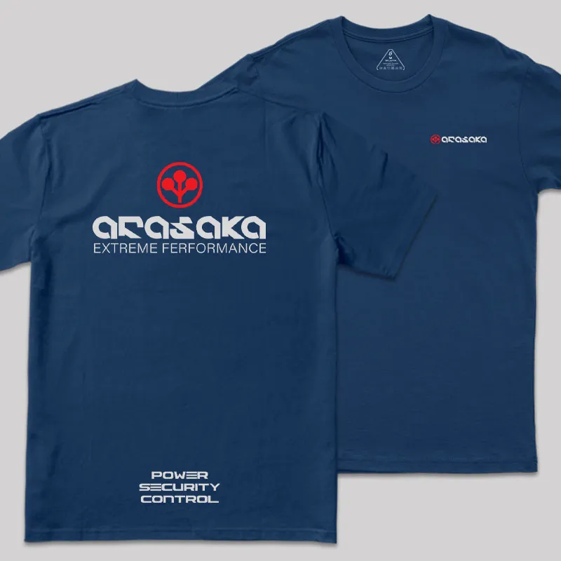 Arasaka Front and Back Printed Geek T-Shirt - Image 2