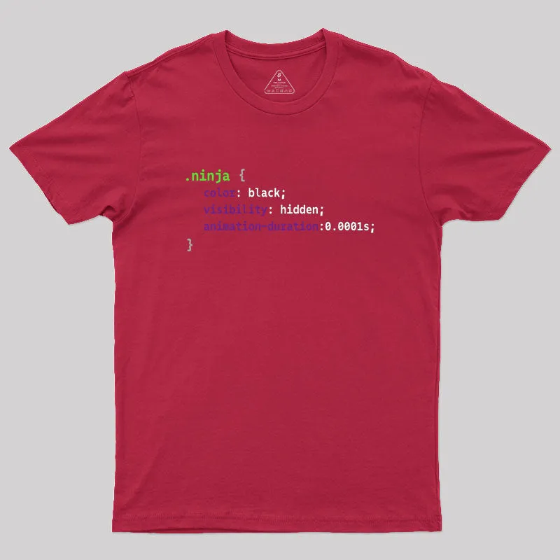 Ninja Code T-Shirt - Image 4