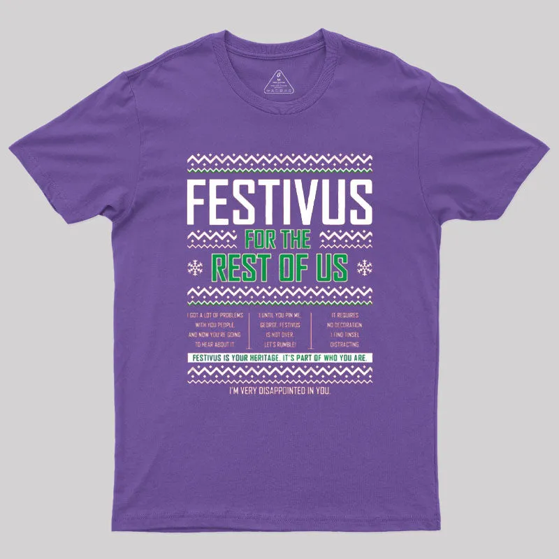 Festivus Geek T-Shirt - Image 5