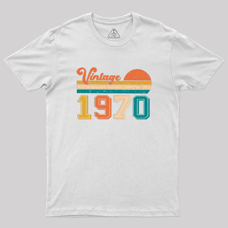 Vintage 1970 Geek T-Shirt - Image 8