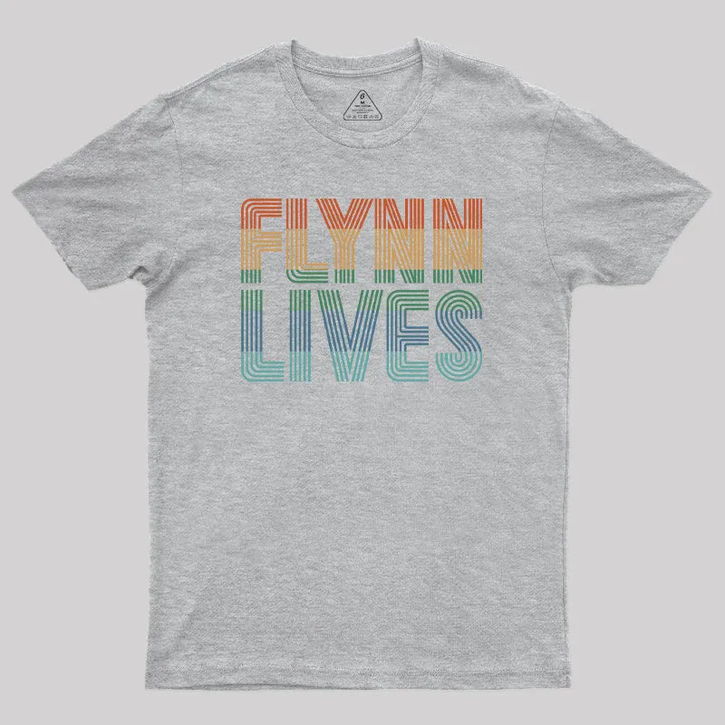 Flynn Lives Geek T-Shirt - Image 4