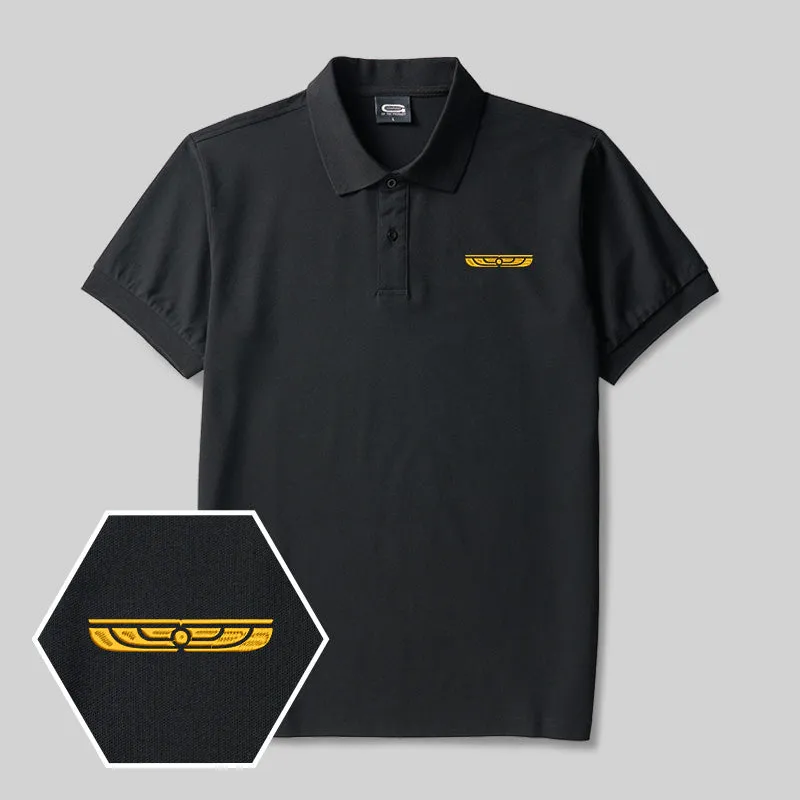 Nostromo Geek Embroidered Polo Shirts
