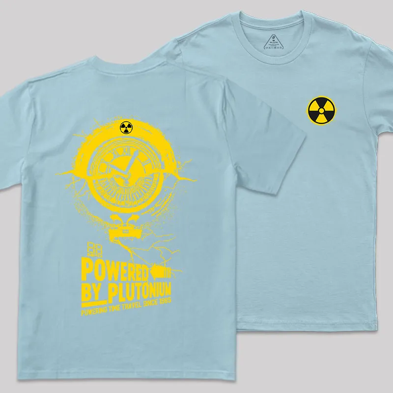 Plutonium Power Front and Back Printed Geek T-Shirt - Image 7