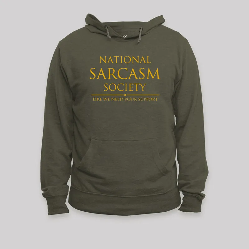 National Sarcasm Society Geek Hoodie - Image 3
