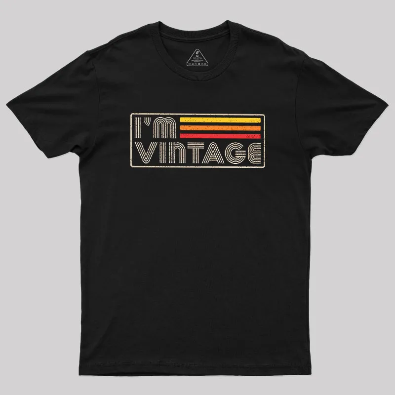 Im Vintage Geek T-Shirt
