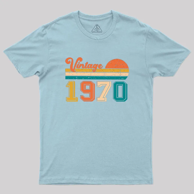 Vintage 1970 Geek T-Shirt - Image 7