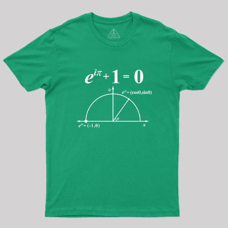 Euler's Identity Geek T-Shirt - Image 9