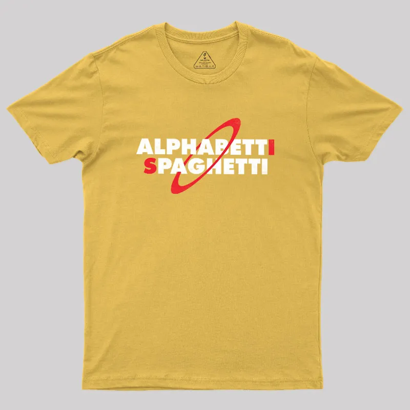 Alphabetti Spagetti Geek T-Shirt - Image 7