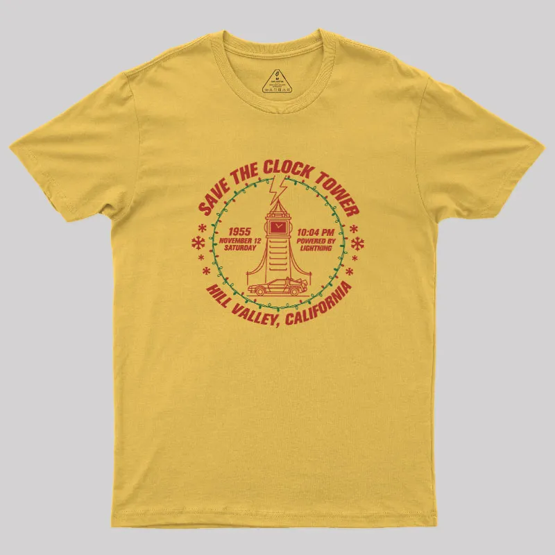 Alternative view of Save the Clock Tower Geek T-Shirt