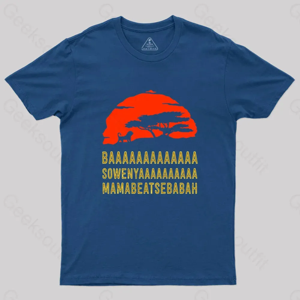 Baaa Sownyaaa Mamabeatsebabah T-Shirt - Image 2