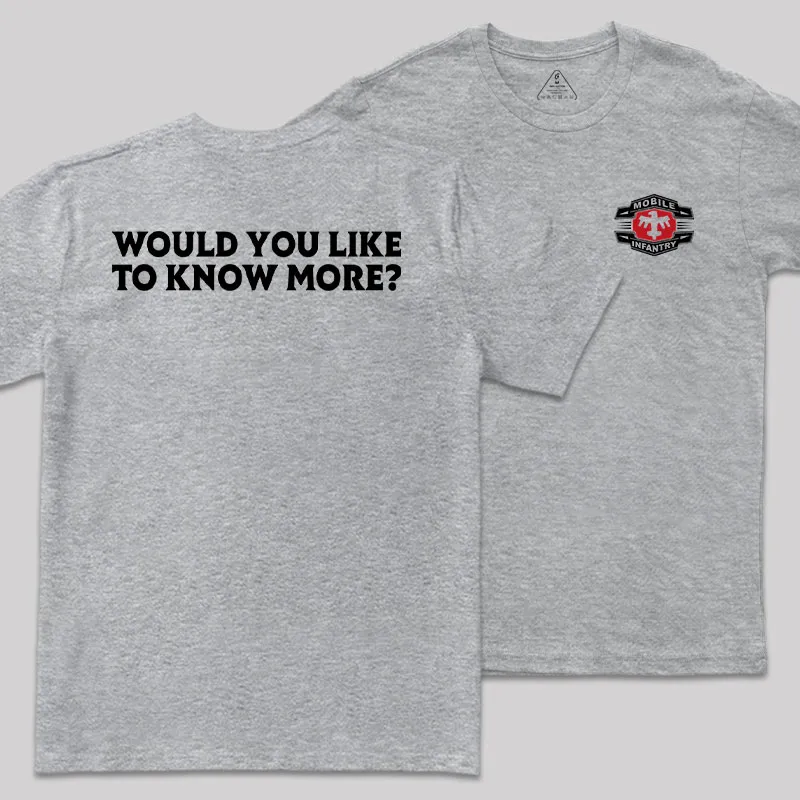 Scifi Space Recruit Front and Back Printed Geek T-Shirt - Image 3