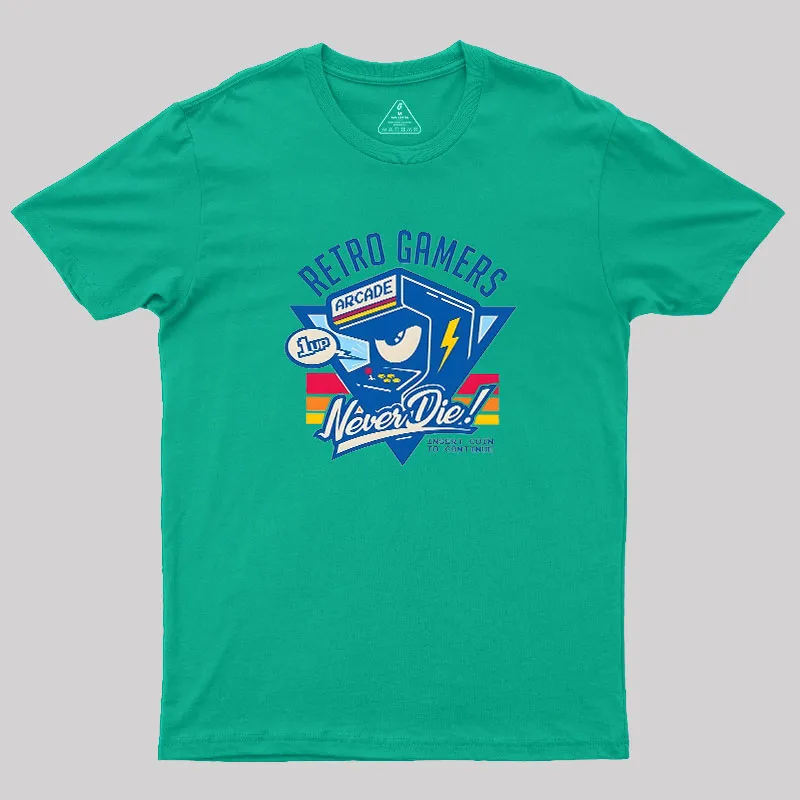 Retro Games Geek T-Shirt - Image 9