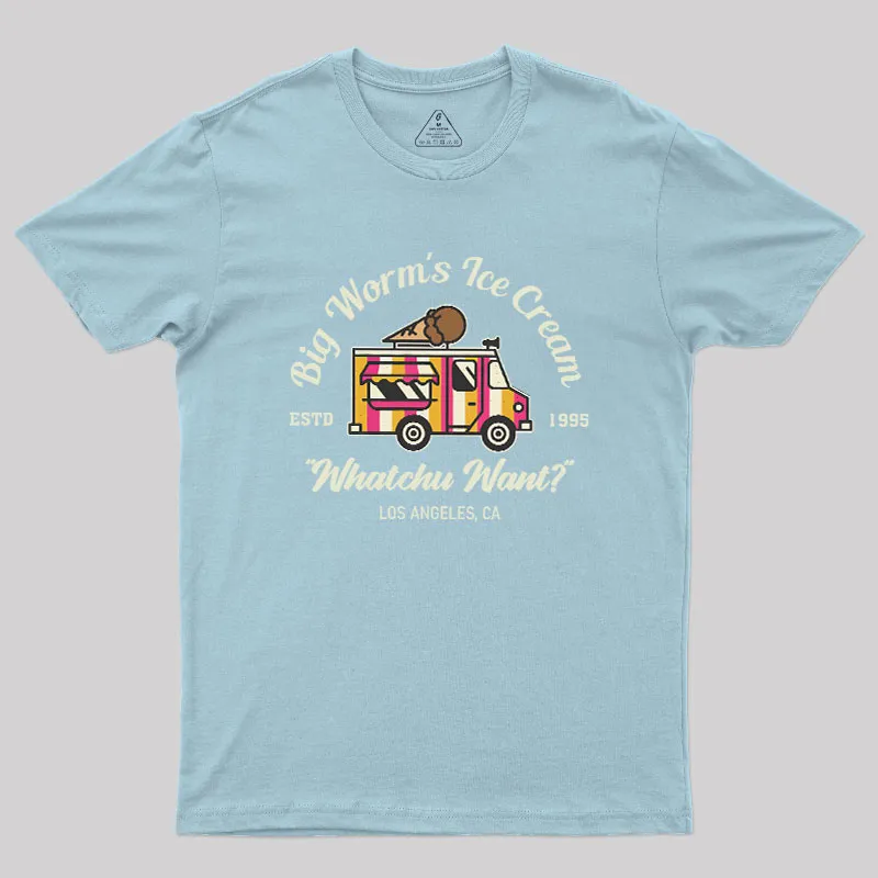 Big Worm’s Ice Cream Geek T-Shirt - Image 10