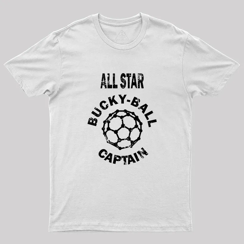 All Star Bucky Ball Captain Geek T-Shirt - Image 11