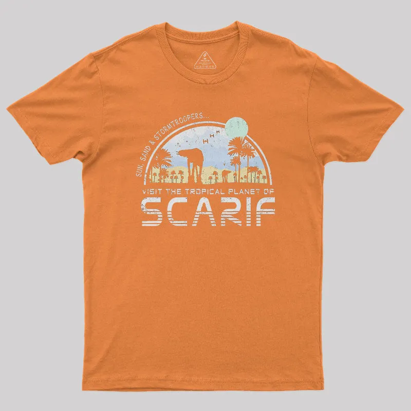 Visit Scarif Geek T-Shirt - Image 6
