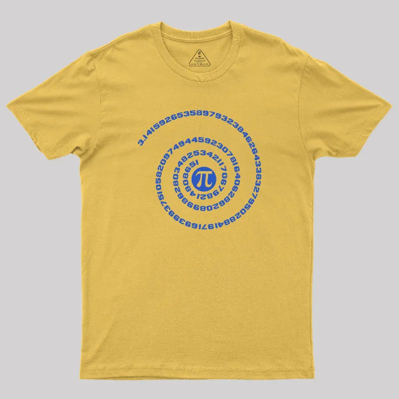 Pi Vortex Geek T-Shirt - Image 8