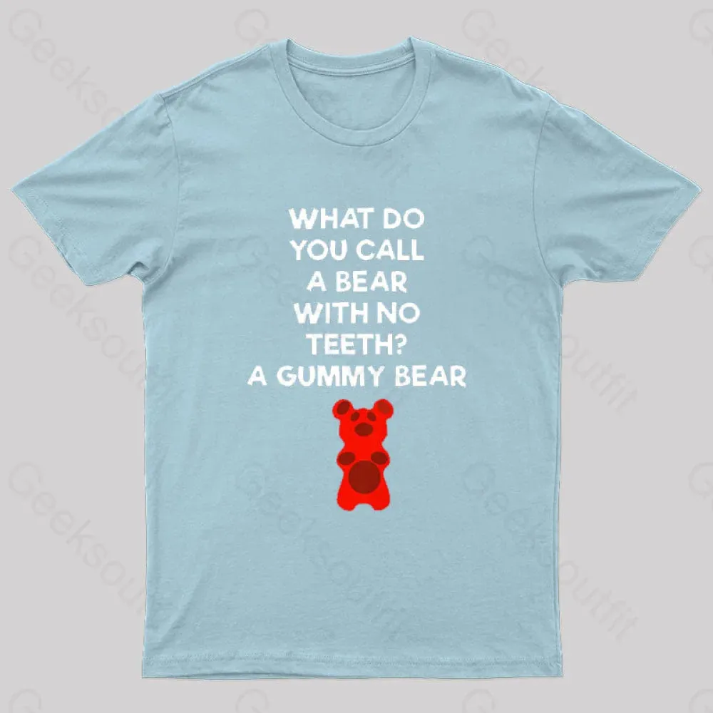 Bear With No Teeth Geek T-Shirt - Image 9