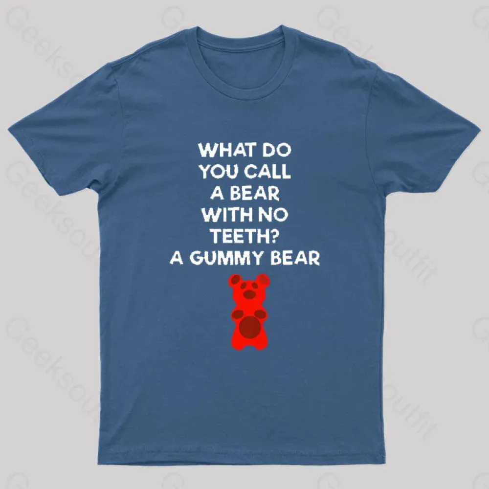 Bear With No Teeth Geek T-Shirt - Image 3
