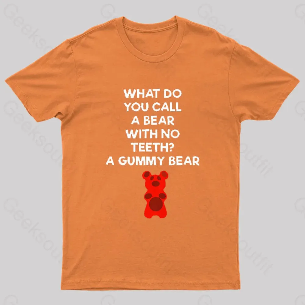 Bear With No Teeth Geek T-Shirt - Image 6