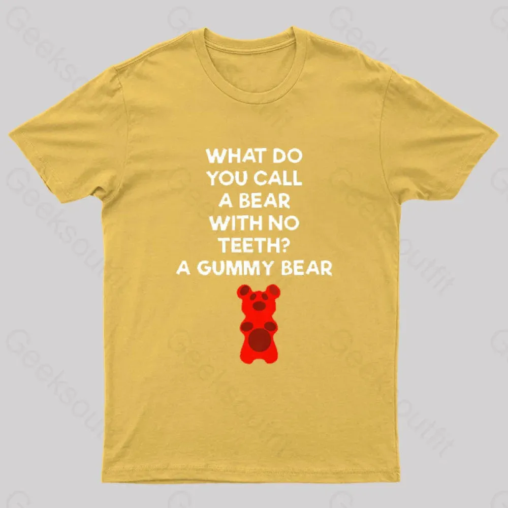 Bear With No Teeth Geek T-Shirt - Image 7