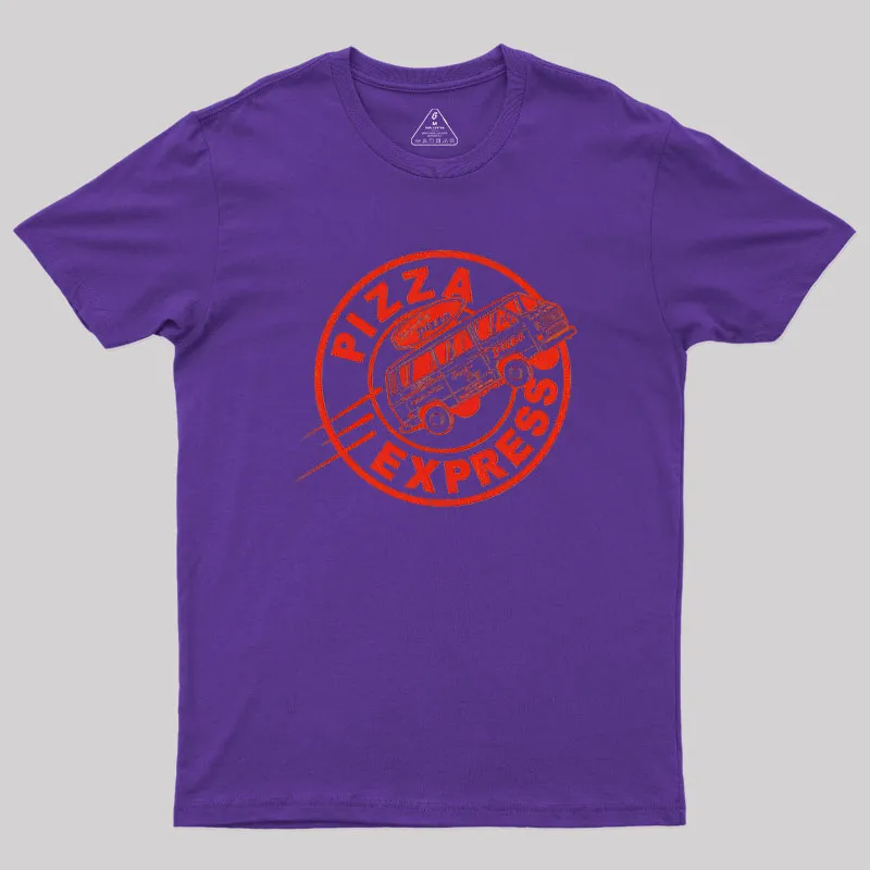 Pizza Express v2 Geek T-Shirt - Image 5