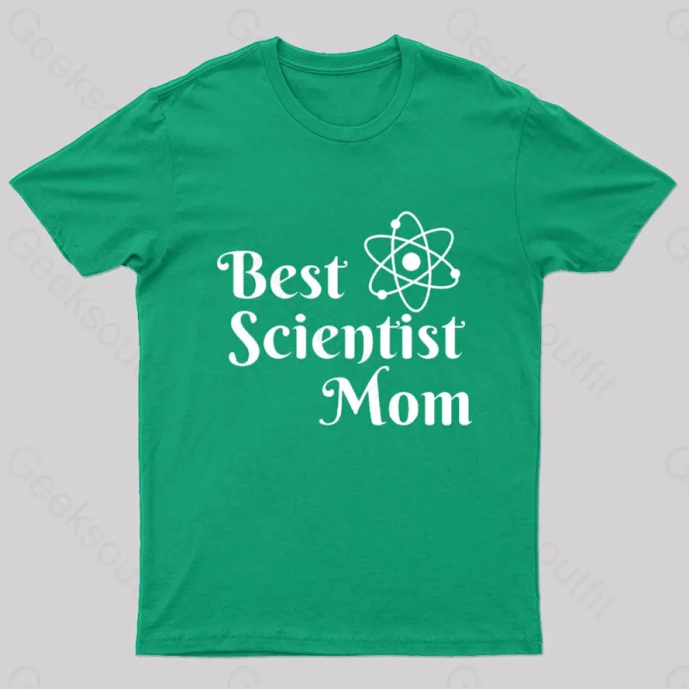 Best Scientist Mom Nerd T-Shirt - Image 4