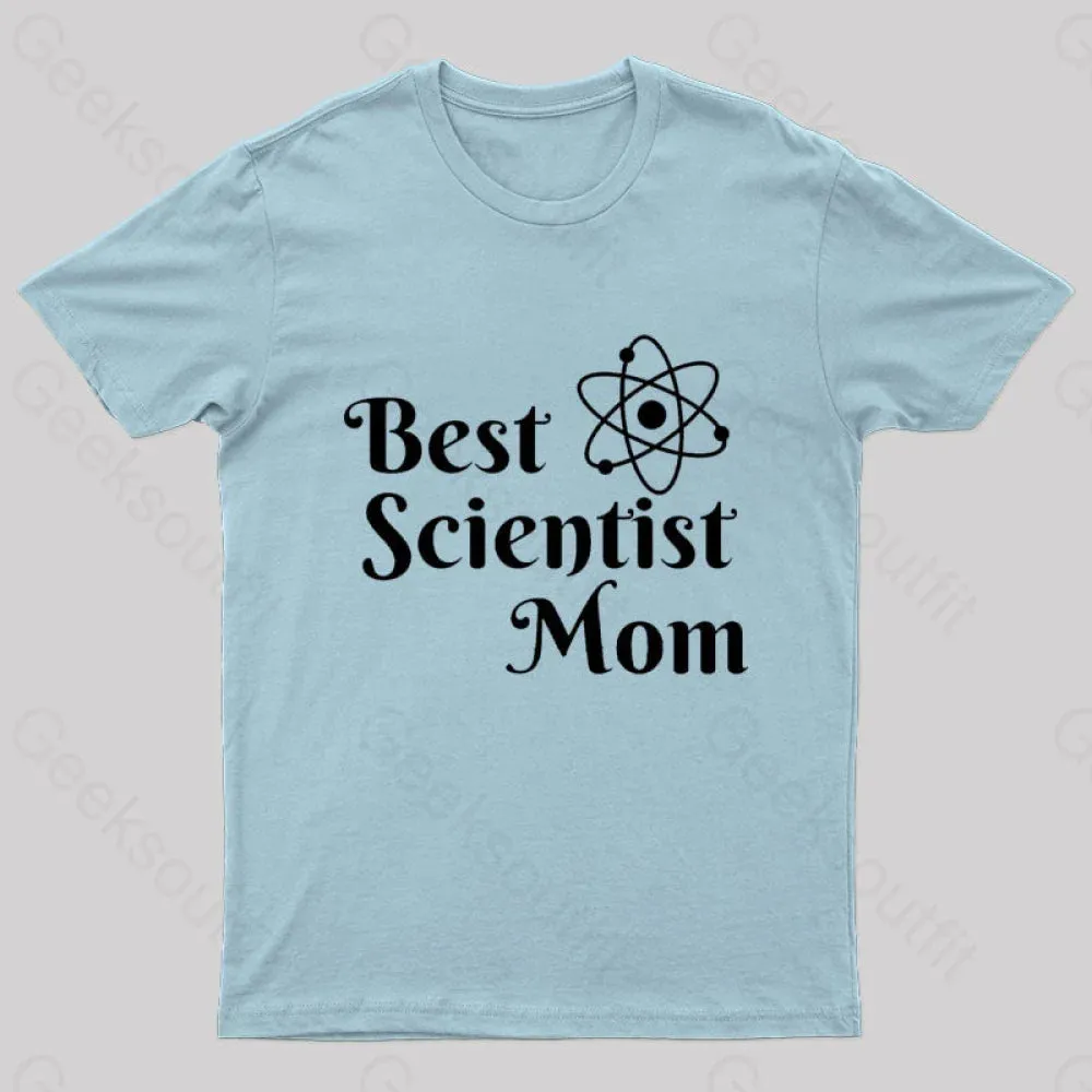 Best Scientist Mom Nerd T-Shirt - Image 6