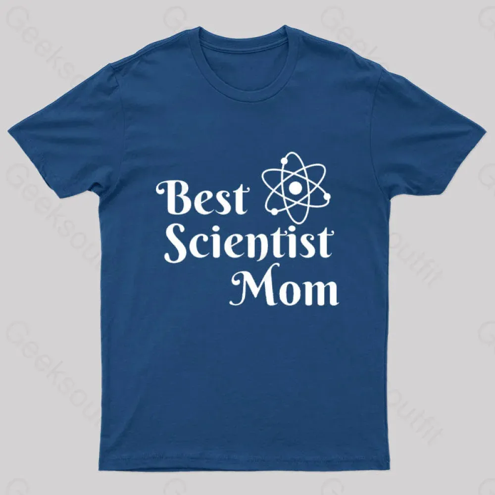 Best Scientist Mom Nerd T-Shirt - Image 2