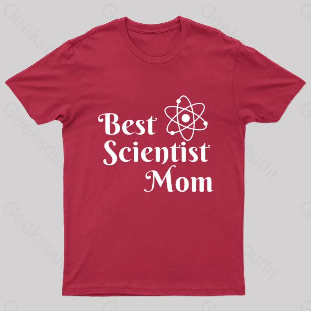 Best Scientist Mom Nerd T-Shirt - Image 5
