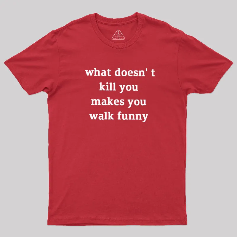 Walk Funny Geek T-Shirt - Image 5