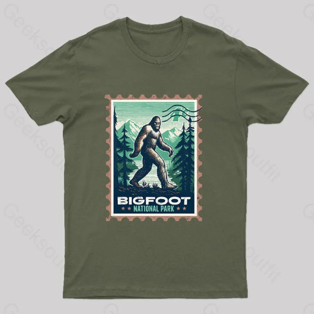 Bigfoot National Park Geeks T-Shirt - Image 3