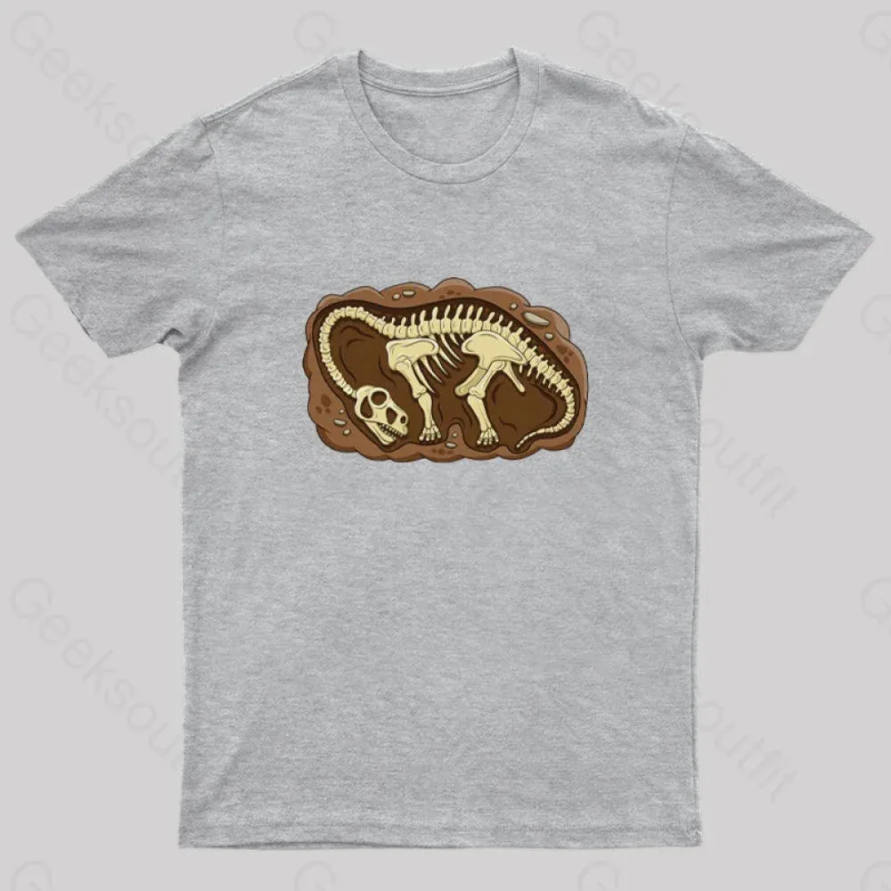 Biology Dinosaur Fossils Geek T-Shirt - Image 7