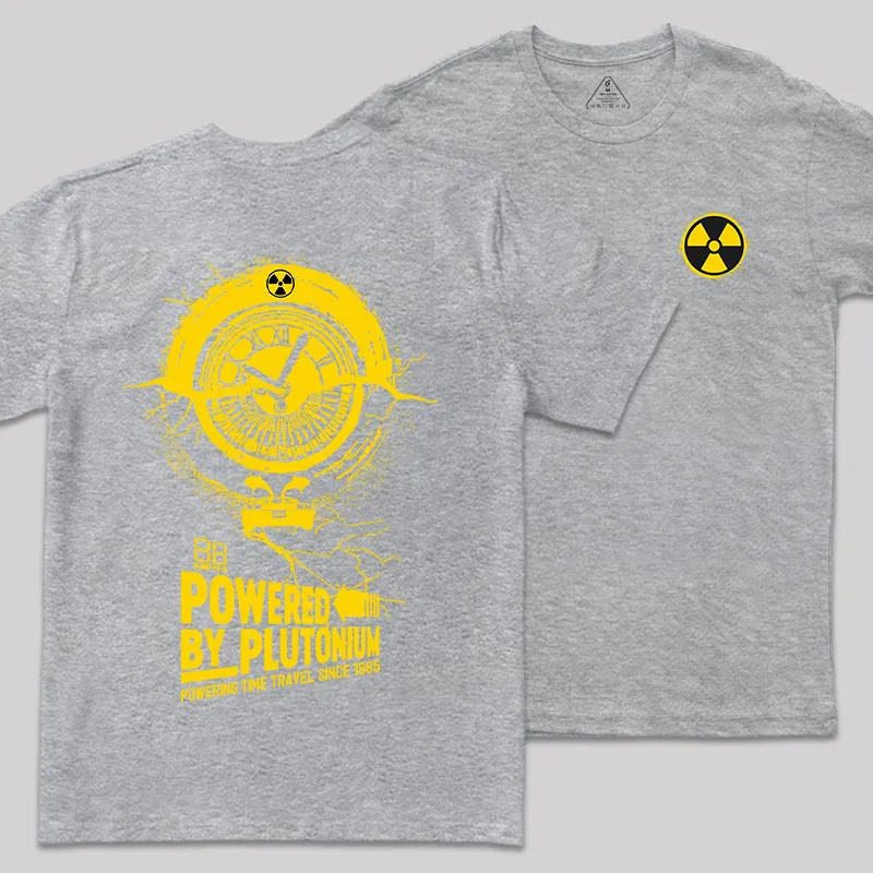 Plutonium Power Front and Back Printed Geek T-Shirt - Image 4