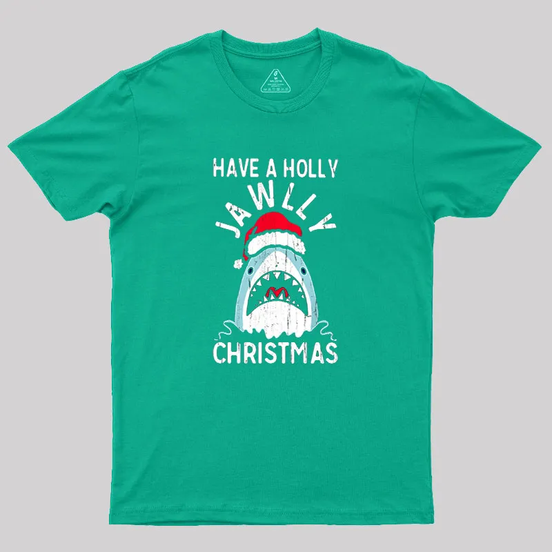 Have A Holly Jawly Christmas Geek T-Shirt - Image 10