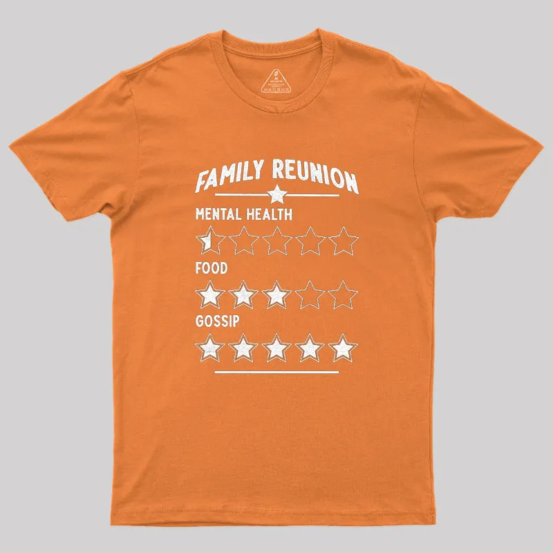 Family Reunion Dinner Geek T-Shirt - Image 5