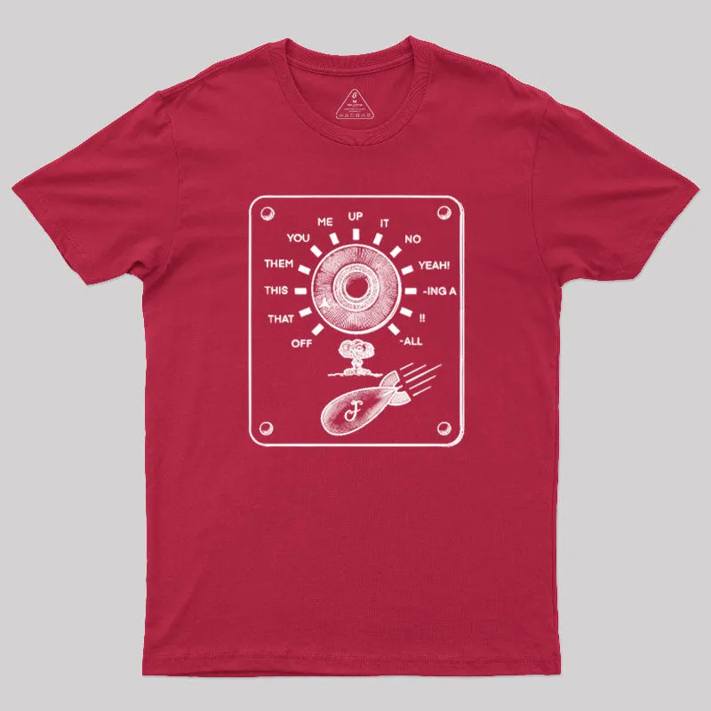 F-Bomb Selector Royal Remix T-Shirt - Image 7