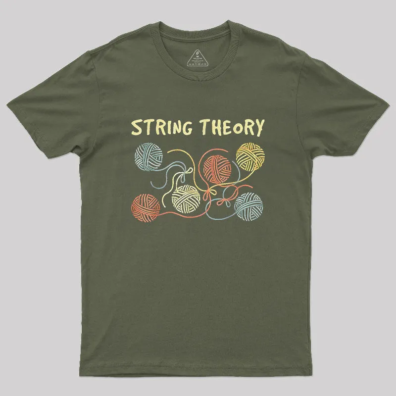Knitted String Theory Geek T-Shirt