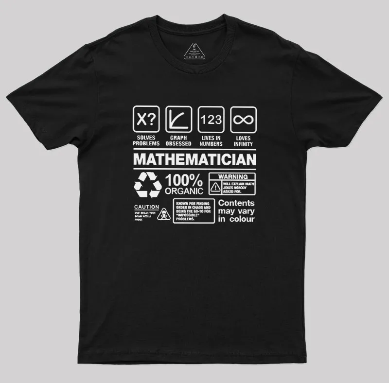 Mathematician Geek T-Shirt