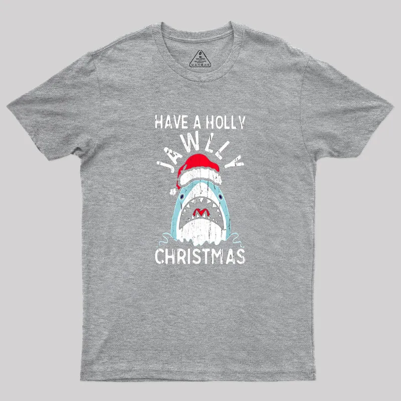Have A Holly Jawly Christmas Geek T-Shirt - Image 4