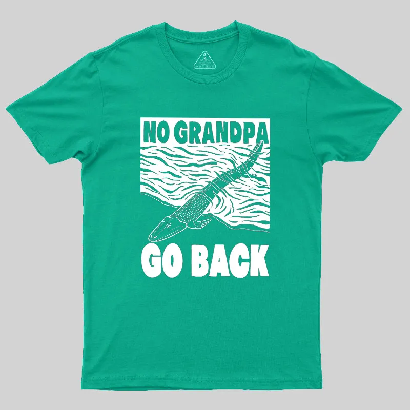 Grandpa Tiktaalik Geek T-Shirt - Image 11