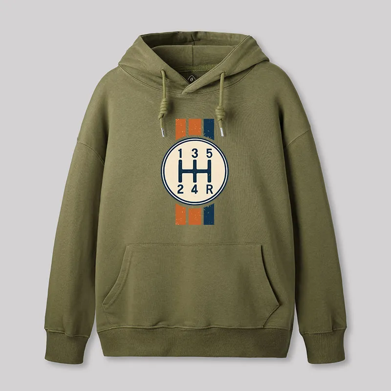 Alternative view of Manual Transmission Geek Hoodie