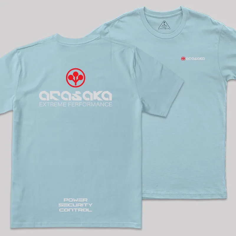 Arasaka Front and Back Printed Geek T-Shirt - Image 9