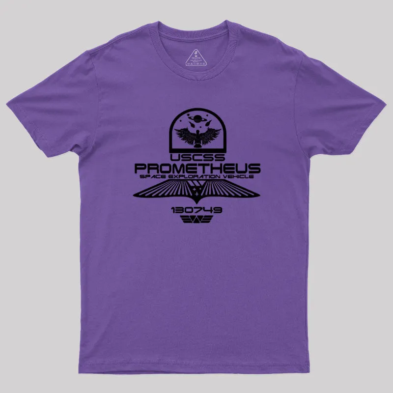 USCSS Prometheus Geek T-Shirt - Image 6