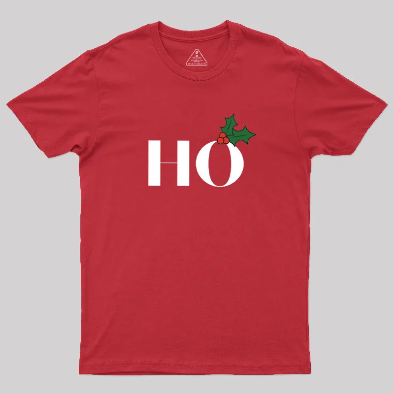 Christmas Ho Holly Classic Geek T-Shirt - Image 5