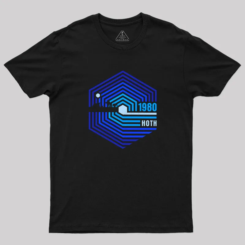 Retro Ice Planet Geek T-Shirt