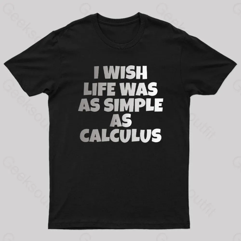 CALCULUS: Simple As Calculus Nerd T-Shirt - Image 2
