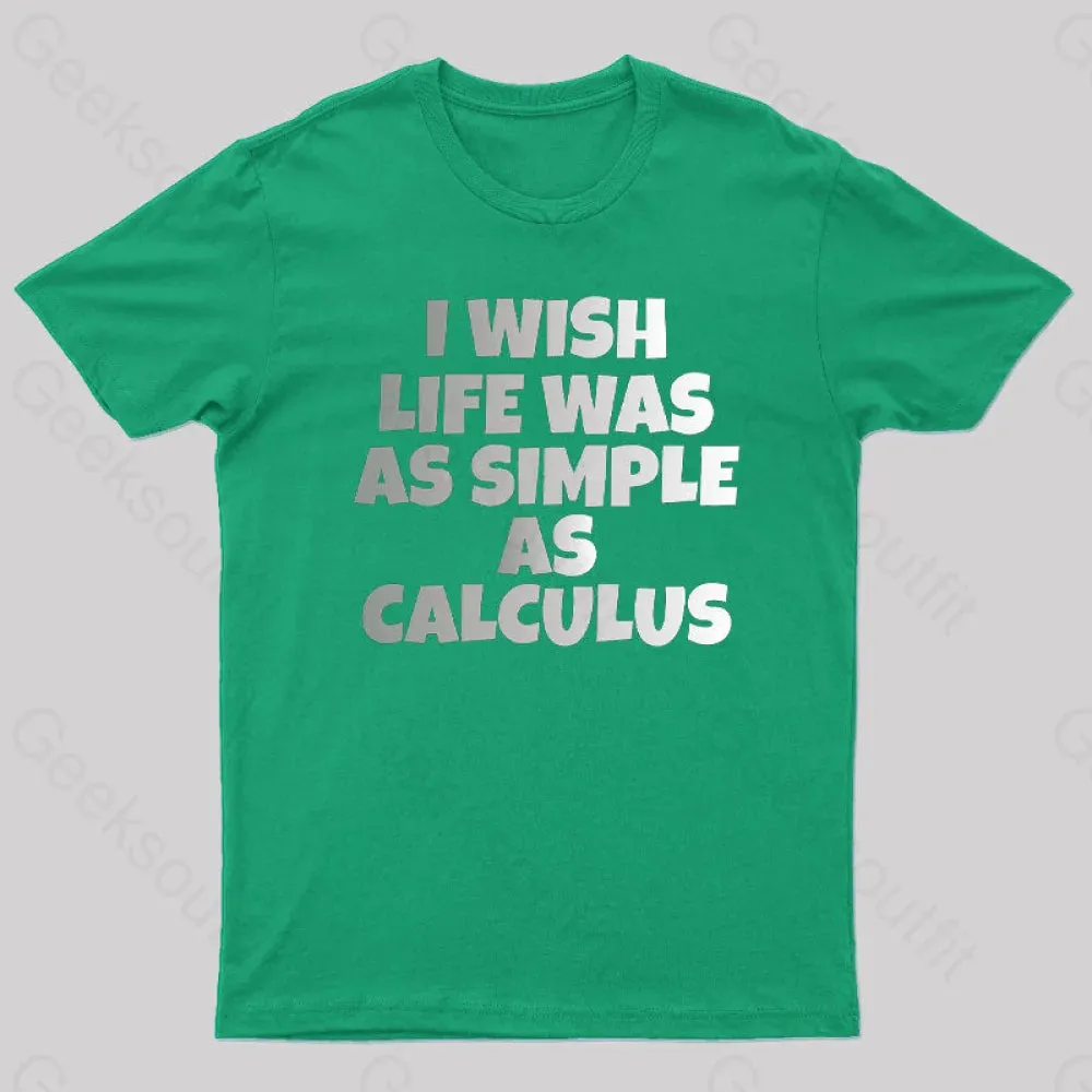CALCULUS: Simple As Calculus Nerd T-Shirt - Image 4