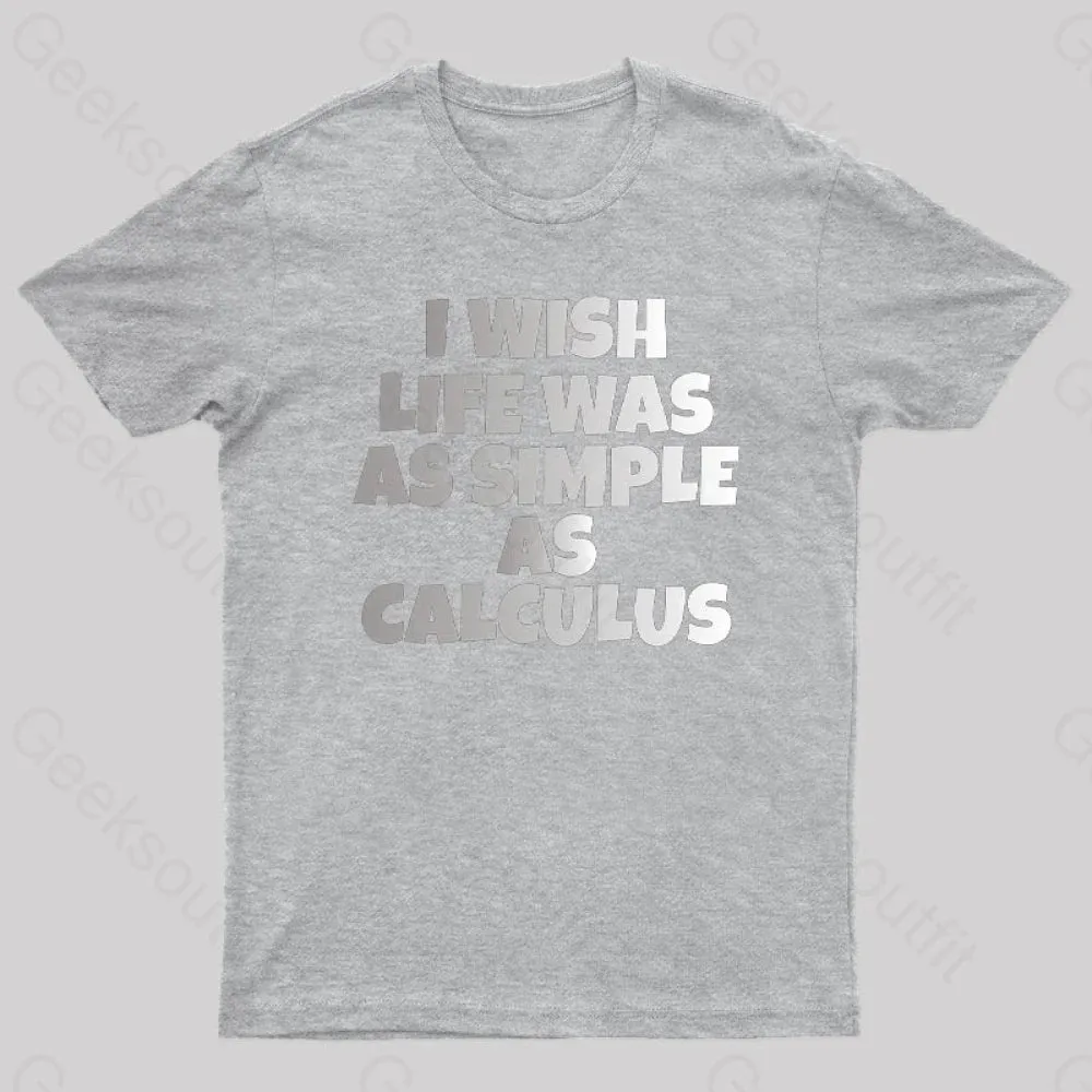 CALCULUS: Simple As Calculus Nerd T-Shirt - Image 9