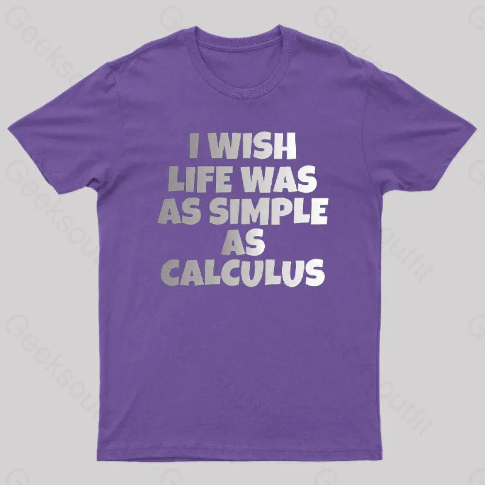 CALCULUS: Simple As Calculus Nerd T-Shirt - Image 5